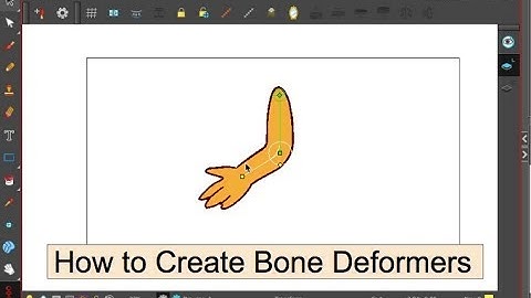 How to Create Bone Deformers in Toonboom Harmony