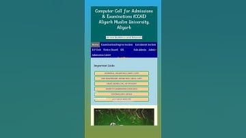 How to check AMU Result & Marks #amu #result #marks #fkmhashmi #education #everyone