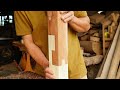Awesome Wood Structure Straight Connectors, Amazing Japanese Woodworking Joints Skills