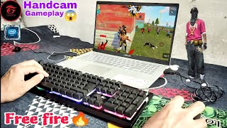 Asus laptup Intel Core i5 Me 👿 Free Fire🔥Test Live  Gameplay Handcam 🥵 ||🙏 Support Guys 🙏 #handcam