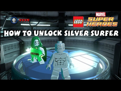 Unlock Deadpool in Lego Marvel SuperHeroes | Unlock all Red Bricks. 