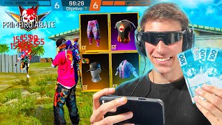 JOGANDO APOSTADO ATÉ COMPRAR UMA CONTA FULL GEMADA! FREE FIRE