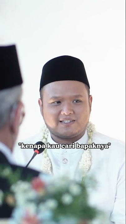 Pak Anas Penghulu Viral Nasehat Untuk Pengantin Viral Di TikTok #Shorts