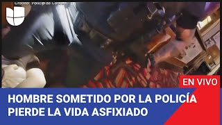 Edicion Digital: Un hombre sometido por la policía pierde la vida asfixiado.