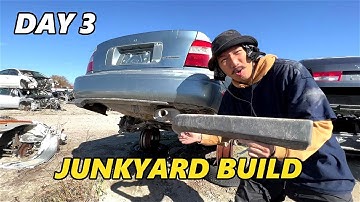 Building my Civic using ONLY Junkyard parts! - EP. 3