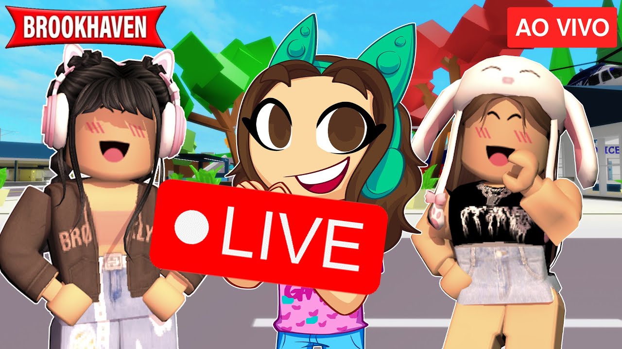 Jogando Roblox#brookhaven# com uma das minhas melhores amigas #Crisba32#