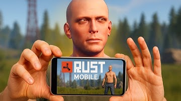 Как Я СКАЧАЛ и ПОИГРАЛ в НАСТОЯЩИЙ RUST на ТЕЛЕФОНЕ! РАСТ МОБАЙЛ НА АНДРОИД И IOS! #rust