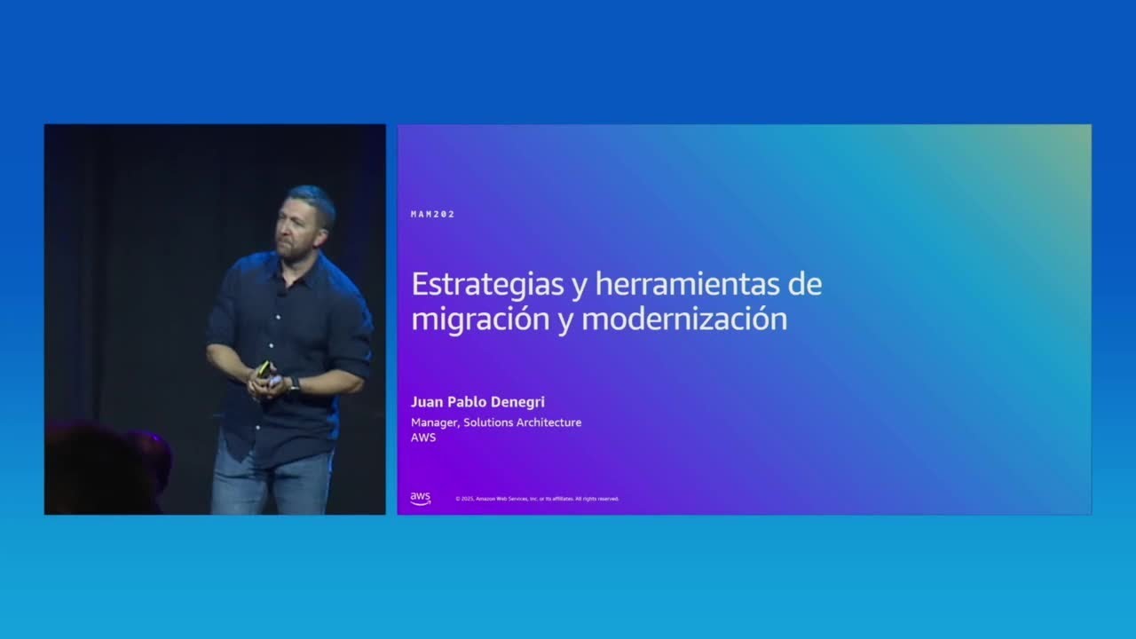 AWS Summit Madrid 2025 - Estrategias y herramientas de migración y modernización