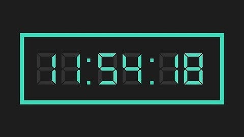 How to make digital clock in visual basic By Prathamesh Naik | VB 6.0