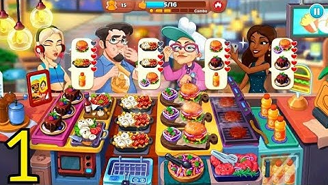 Chef & Friends: Cooking Game Gameplay Walkthrough Part 1 (IOS.android) #gamingvideos
