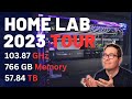 Home Lab Tour 2023 - VMware vSphere, vSAN, Proxmox, Docker, Unifi, Synology, MORE!
