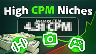 Top 5 Niches with high CPM that Make you $1000s in 2024