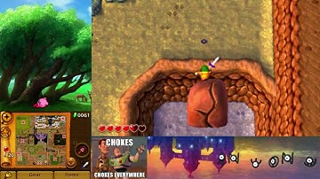 Zelda ALBW - fire boost + big bomb skip for HC