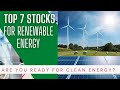 The best 7 renewable energy stocks to buy in 2023