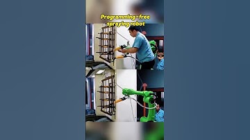 Spraying robot #machine #factoryproducts #industrialrobot #automobile #intelligence #factory #robot