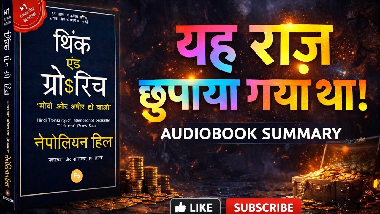 इस किताब ने करोड़ों लोगों को अमीर बनाया 💰 | Think and Grow Rich Hindi Audiobook| Story with gupshup 