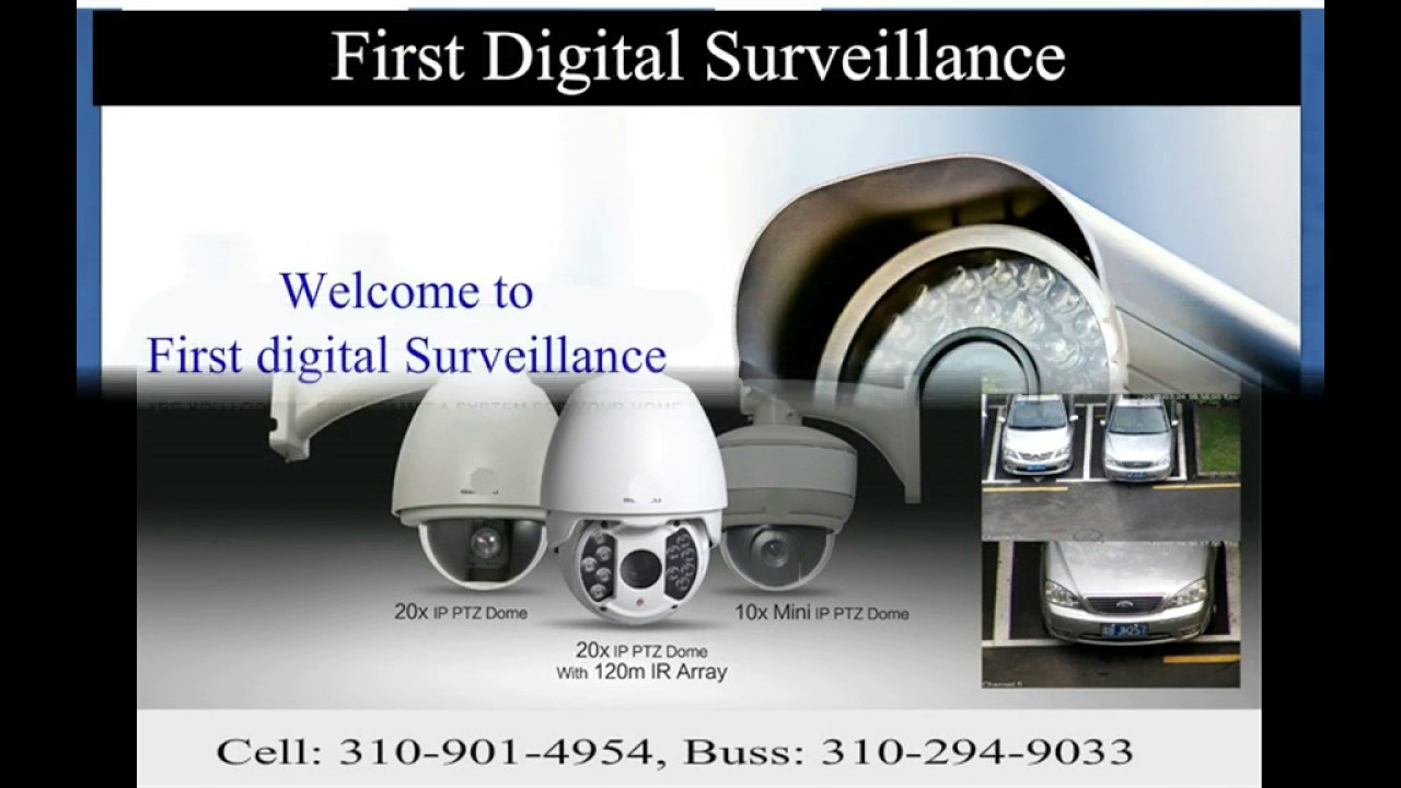 Surveillance cameras in Los Angeles | CCTV installation in Los Angeles | FDS