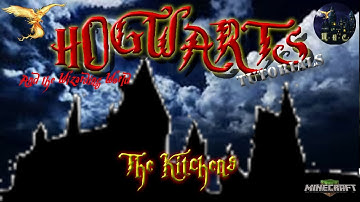 Lets Build Hogwarts in Minecraft Tutorials Part 9. The Kitchens.