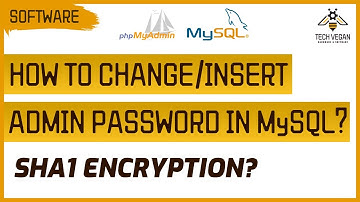 How to Change User Password in phpMyAdmin | How to Insert Encrypted Password in MySQL | SHA1 🔥