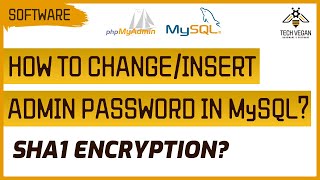 How to Change User Password in phpMyAdmin | How to Insert Encrypted Password in MySQL | SHA1 🔥