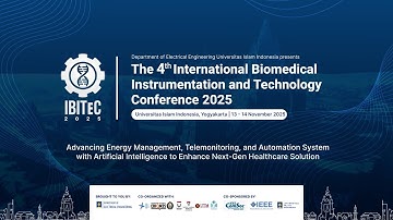 The 4th International Biomedical Instrumentation and Technology Conference 2025 - DAY 1