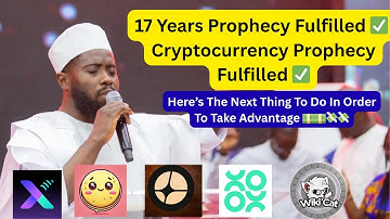 17yrs, Crypto Prophecy Fulfilled. Here’s What to do next || XPIN, Crepe, COAI Technical Analysis