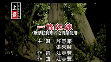 許志豪vs張秀卿-一條紅線(官方KTV版)