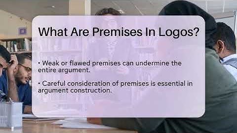 What Are Premises In Logos? - The Language Library