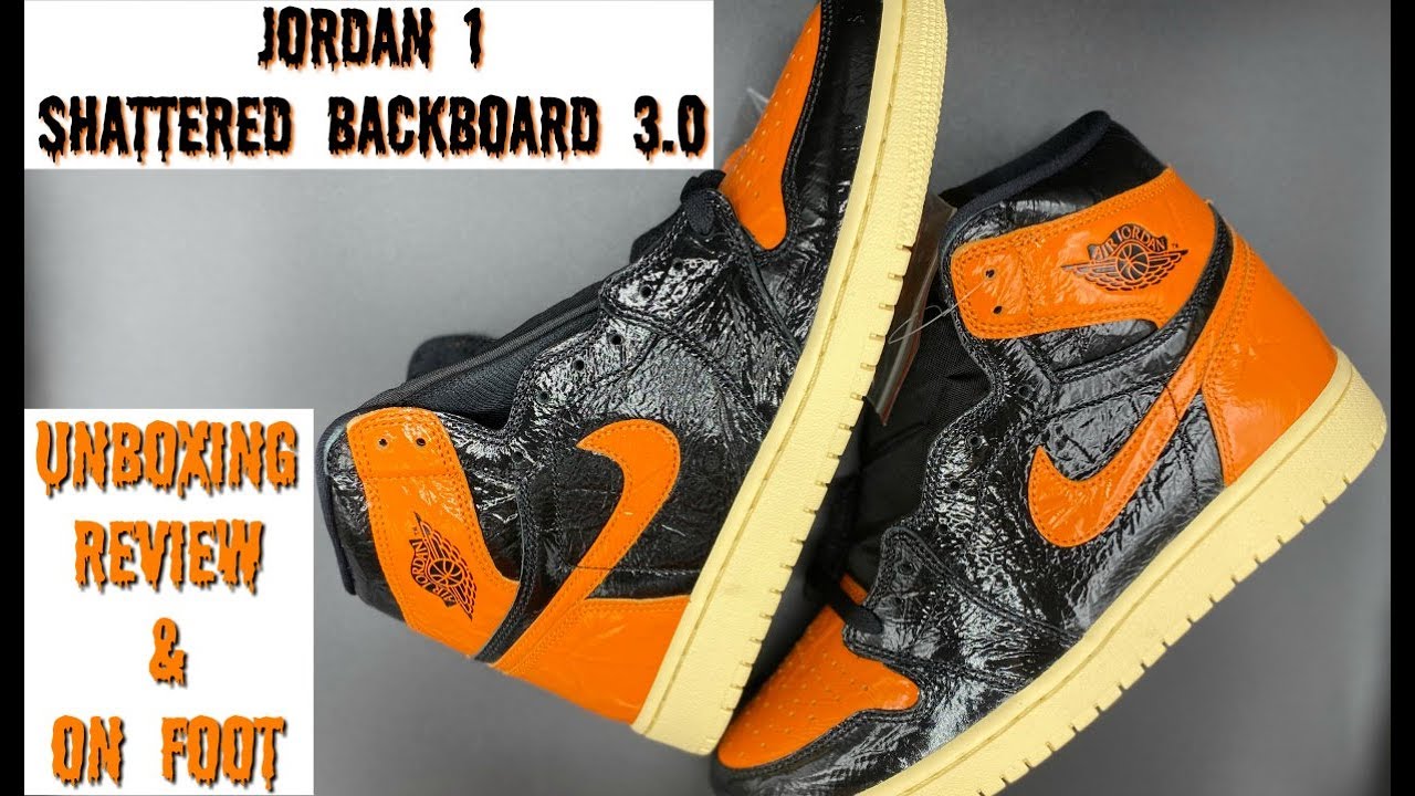 jordan 1 shattered backboard 3.0 resale