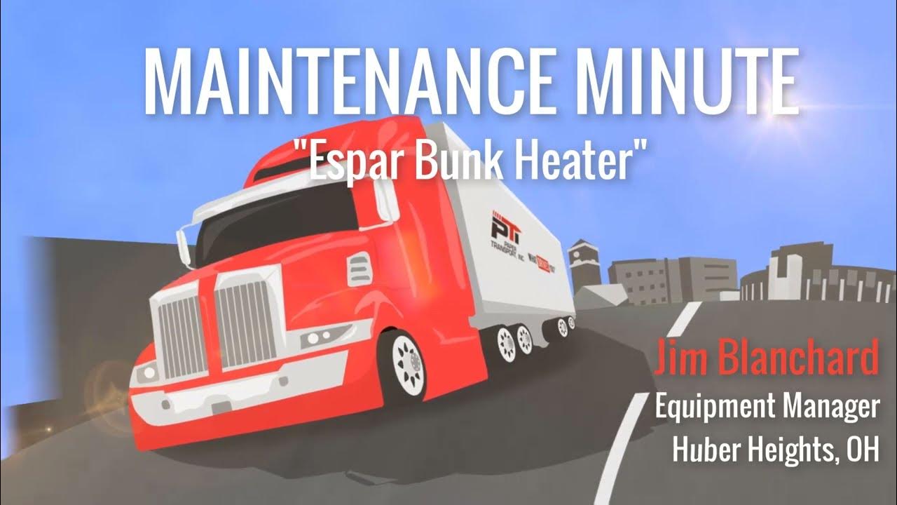Maintenance Minute 08 Espar Bunk Heater YouTube
