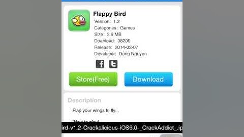 iOS How To Get Flappy Bird 2014 (Jailbreak Needed)