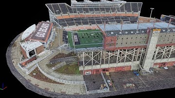 Reser Stadium 3D Model from Aerial Photogrammetry