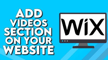 How To Add Videos Section on Your Website Page on Wix