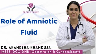 Role of Amniotic Fluid #shorts #orchidclinic #ytshorts #amnioticfluid #drakankshakhanduja