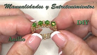 DIY - Anillo 4 Esmeraldas