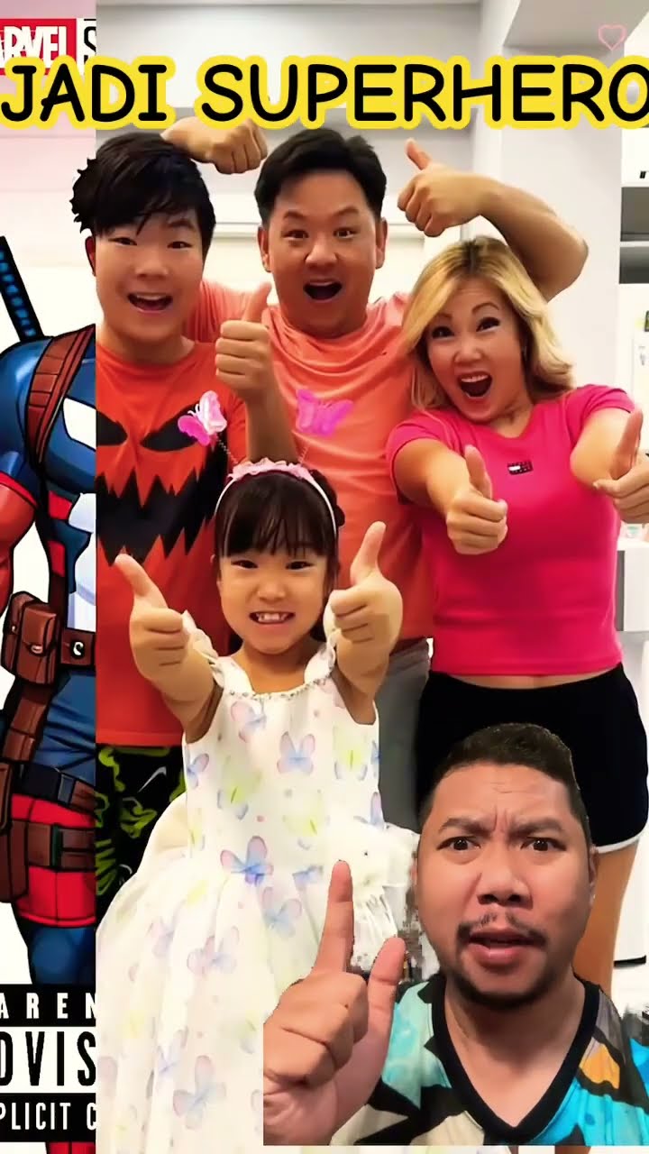 BERUBAH MENJADI SUPERHERO!!!!??#shortsfeed #shorts #funny