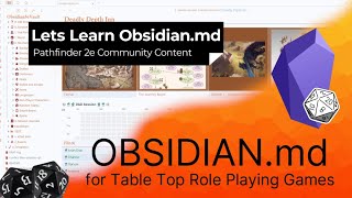 Obsidian - Setting up a Pathfinder 2e Vault screenshot 3