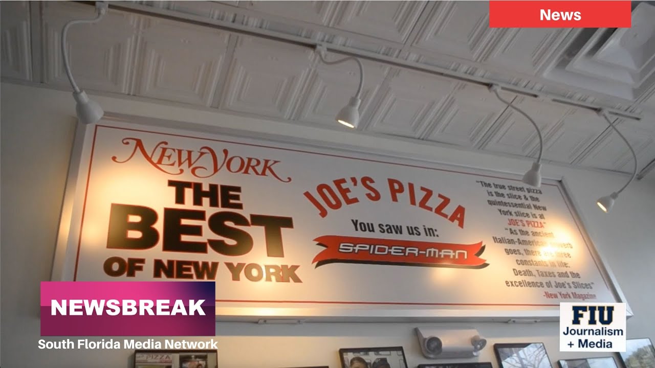 New York’s famous Joe’s Pizza opens in Wynwood YouTube