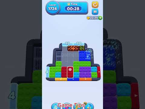 Color Block Jam level 1724 Solution Walkthroug