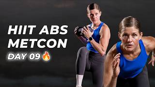 30-Minute Abs + Cardio MetCon (100 Bicycle Crunches)