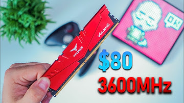 The best budget RAM available??? T-Force Vulcan Z 3600MHz