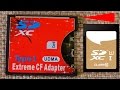 Адаптер переходник с SD SDHC SDXC на  CF - Compact Flash Memory Card Adapter