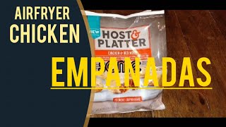 heat up chicken empanadas in the Airfryer