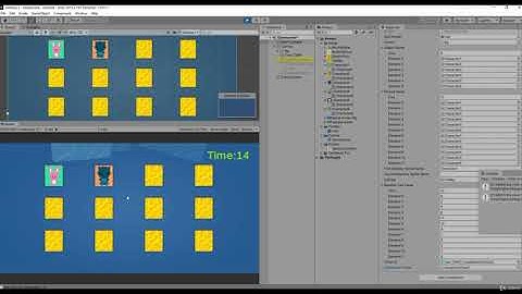 Unity C# 2d- Memory Matching Game - learn Game Development