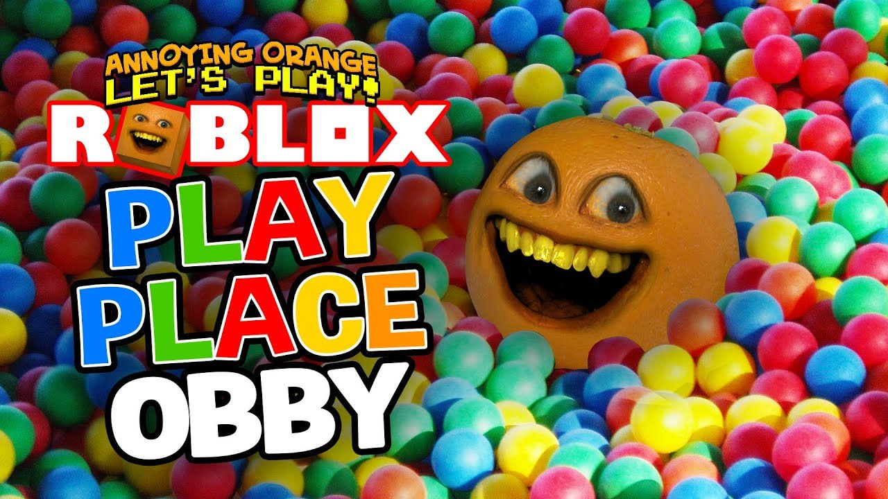 Roblox Play Place Obby Annoying Orange Plays Youtube - annoying orange gaming roblox obby