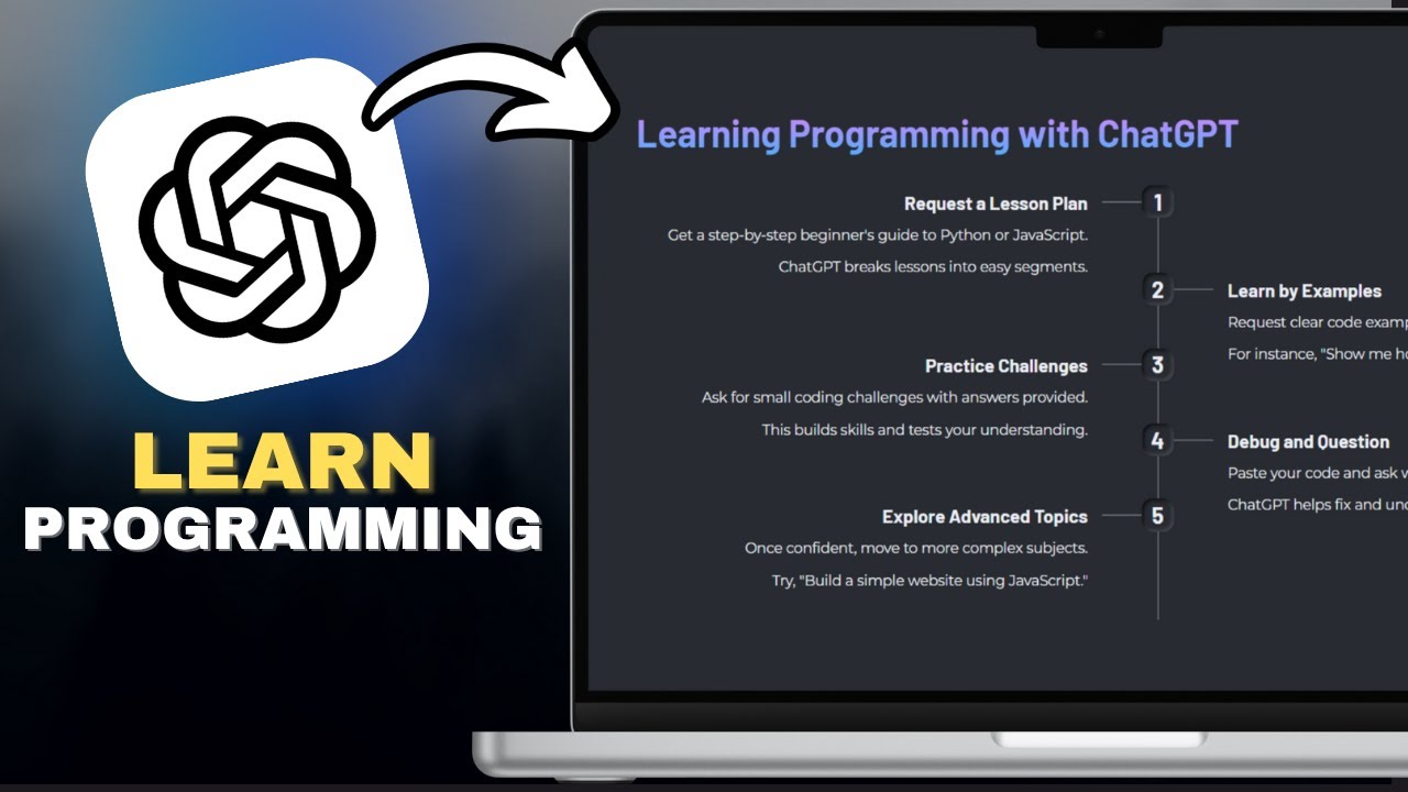 How to Use ChatGPT to Learn Programming (Python, JavaScript, etc.) in ...