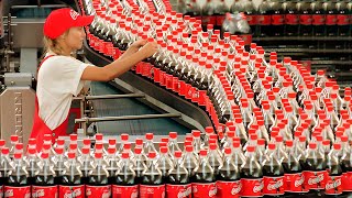 InSide Coca-Cola Plastic Bottles Factory: How PET Plastic Bottles Are MANUFACTURED