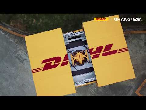 DHL & EHang Intelligent Cabinet and Falcon Drone Delivery