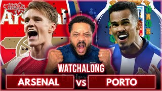 Arsenal 1-0 Porto (4-2 Penalties) | UEFA Champions League Round Of 16 | Watchalong W\/Troopz