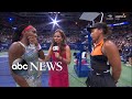 Coco Gauff, Naomi Osaka share encouraging words after heated US Open match